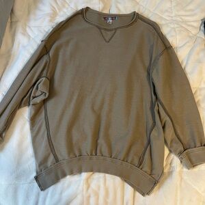 Urban Outfitters Green Crewneck